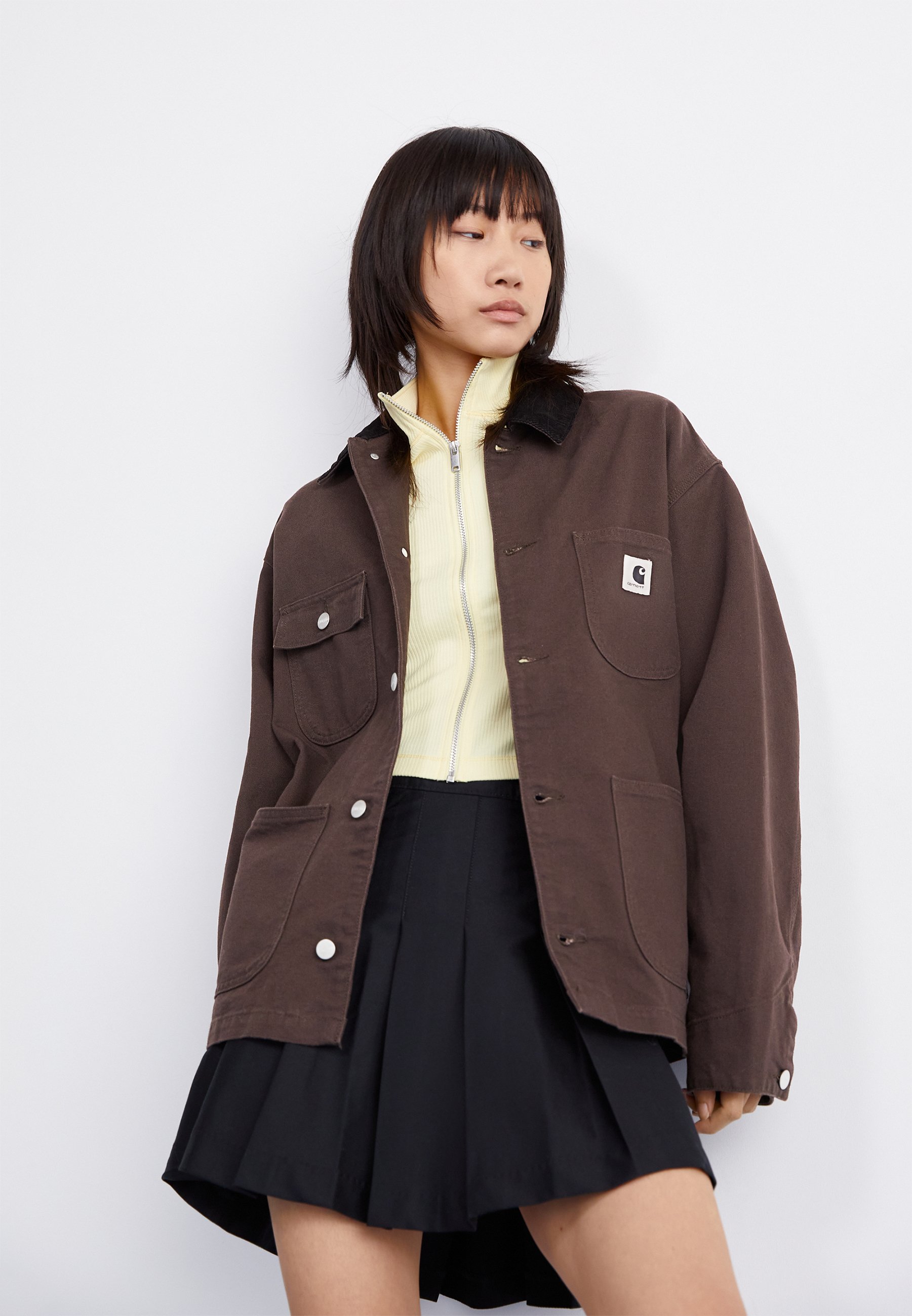 Carhartt WIP MICHIGAN Veste légère tobacco/black/noir