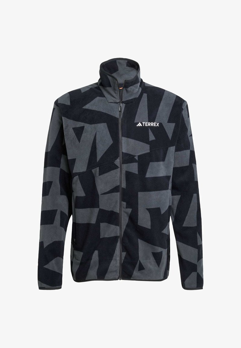 adidas Terrex MT AOP Giacca in pile black/nero