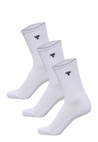 Hummel - 3-PACK BEE UNISEX - Sportsstrømper - white Miniaturebillede 1