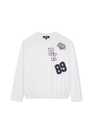 DKNY, TEE-SHIRT MANCHES LONGUES - Longsleeve - offwhite