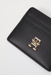 Tommy Hilfiger SOFT LOGOTAPE HOLDER - Visitekaarthouder - black