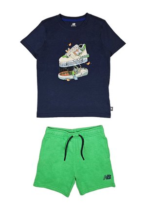 COMPLETO - Shorts - blu verde