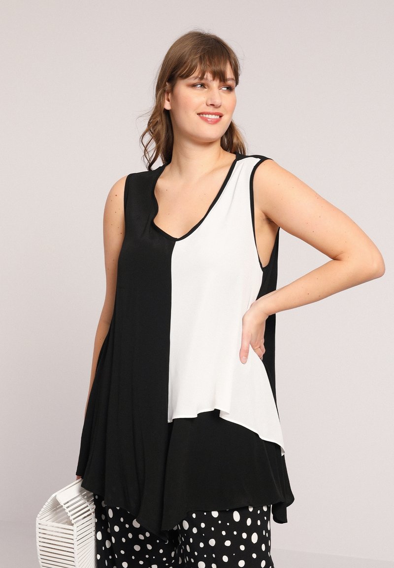 Jean Marc Philippe Blouse - noir écru