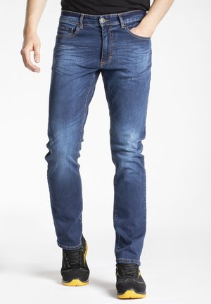 STRETCH WORK - Jean droit - denim