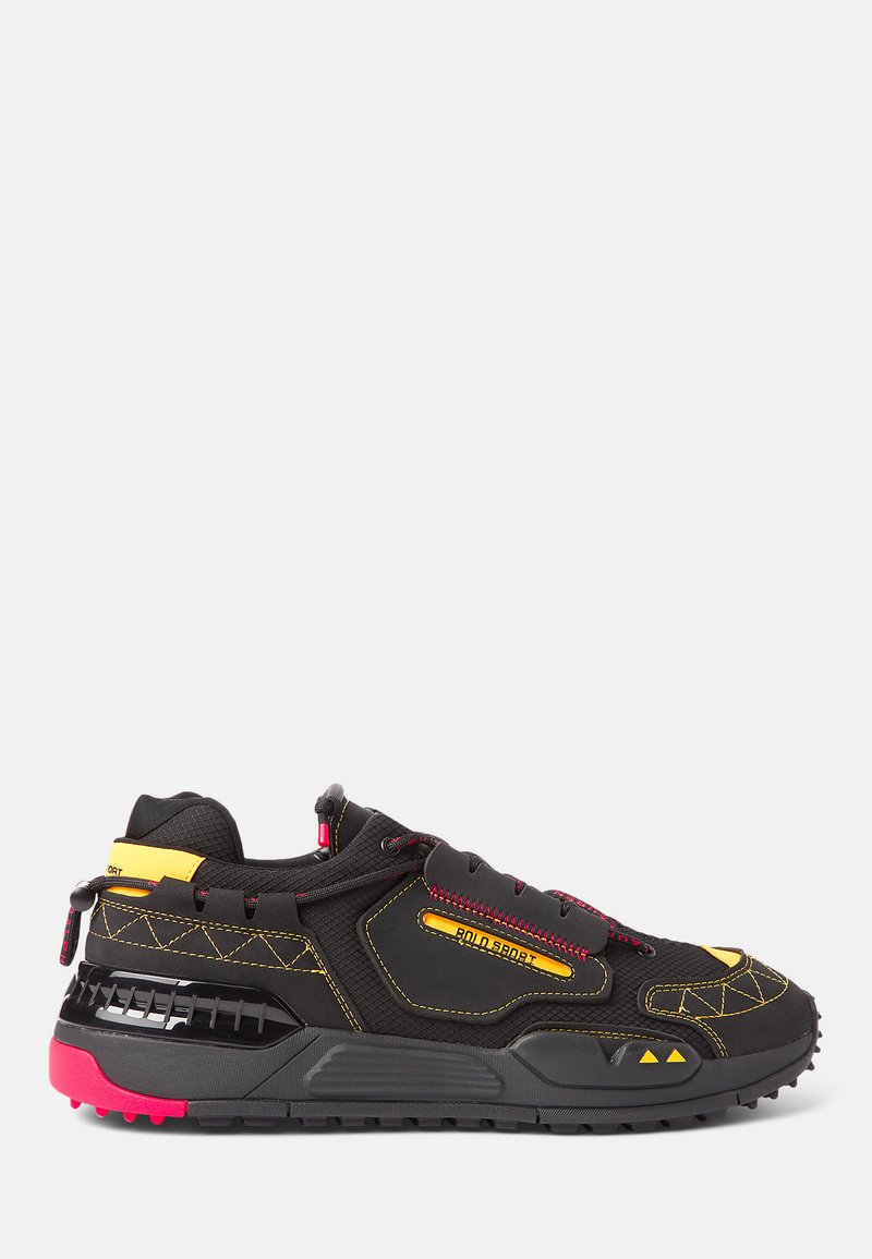 Polo Sport Ralph Lauren - PS200 TRAINER - Sneaker low - black/yellow, Vergrößern