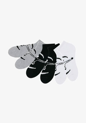 Chiemsee 6 PACK - Socks - schwarz/weiß/grau