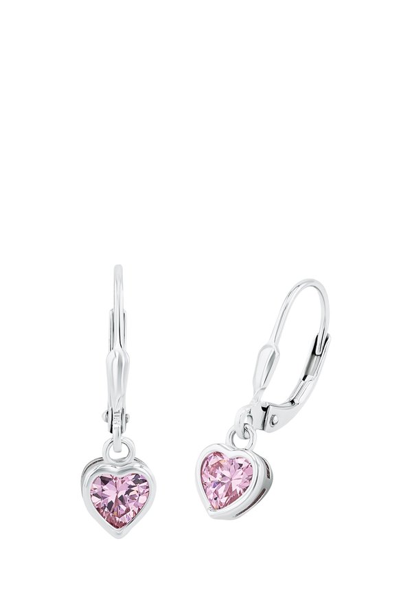 HERZ – Ohrringe – rosa
