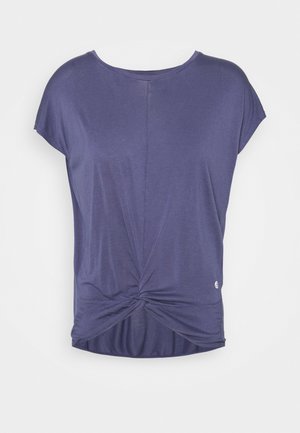 KNOT - Print T-shirt - moonlight avio blue