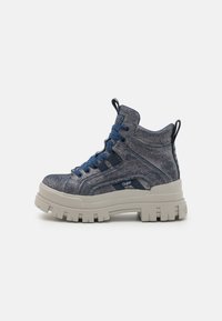 ASPHA NC MID - Tronchetti - blue/silver