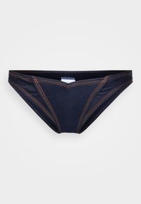 DALIAS HIGH LEG  - Bikini bottoms - denim blue