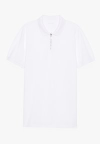 SLIM POLO SHIRT - Polo marškinėliai - bright white