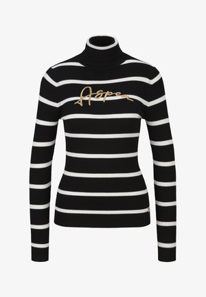 19V69 Italia, 19V69 ITALIA ROLLKRAGENPULLOVER ANITA WINTERSPORTS - Pullover - black