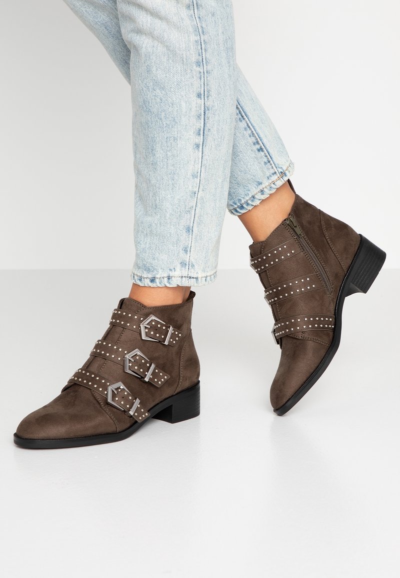 ONLY SHOES Botines bajos - khaki