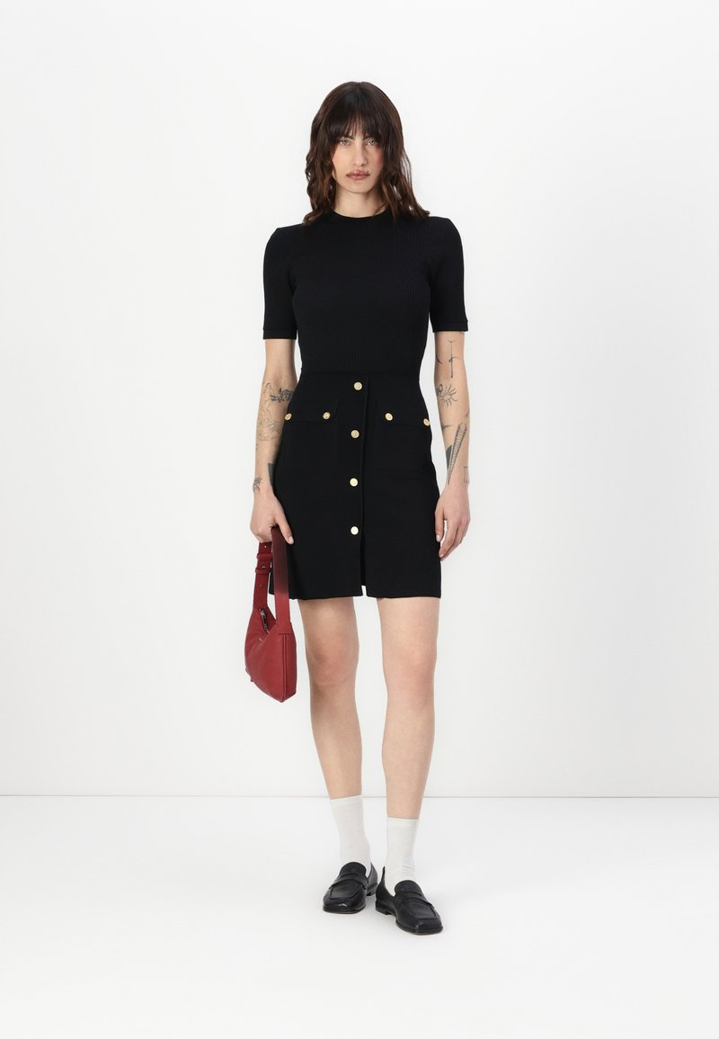 slim fit dress slacks Karl Lagerfeld
