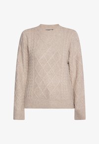 Selezionato, beige braun melange