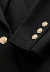 Next REVERE COLLAR STANDARD - Klasický kabát - black