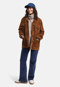 GANT DETAIL ROLLNECK - Pullover - warm grey