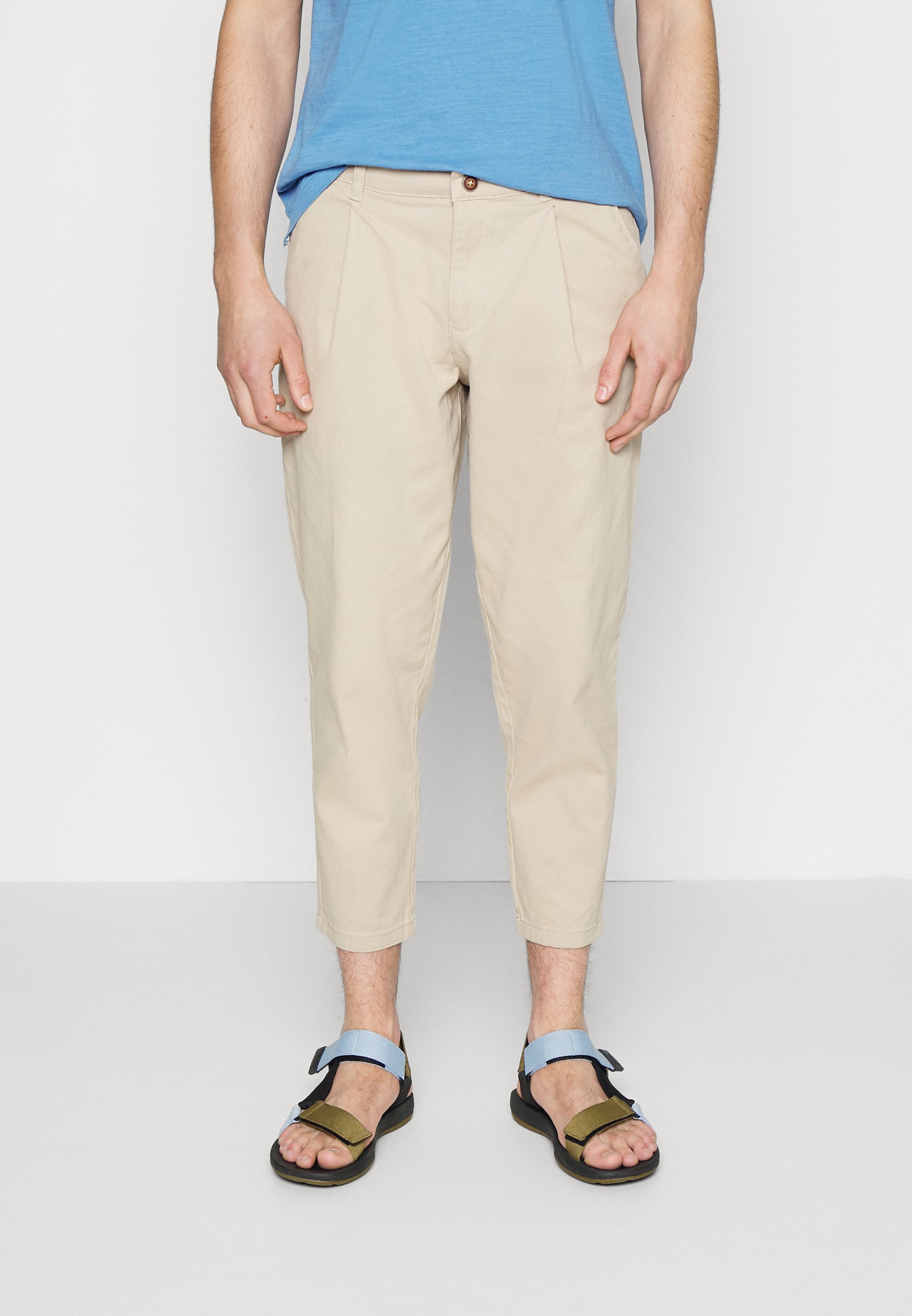 Jack Jones JPSTBILL - Pantalones oxford tan/tierra - Zalando.es