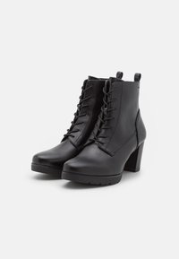 Tamaris Stivaletti stringati - black