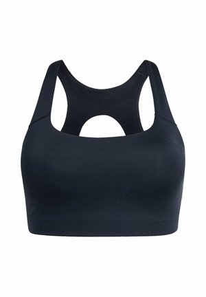 adidas Performance, ADIDAS PERFORMANCE OPTIME WORKOUT 3-STRIPES MEDIUM SUPPORT BRA (PLUS SIZE) - Sport-BH mit mittlerer Stützkraft - black