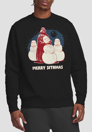 STAR WARS DARTH VADER MERRY SITHMAS CHRISTMAS - Sweatshirt - black