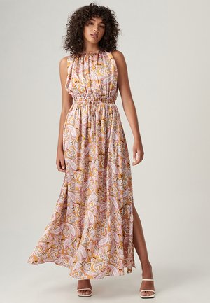 RELUDE  - Maxi dress - satin paisley