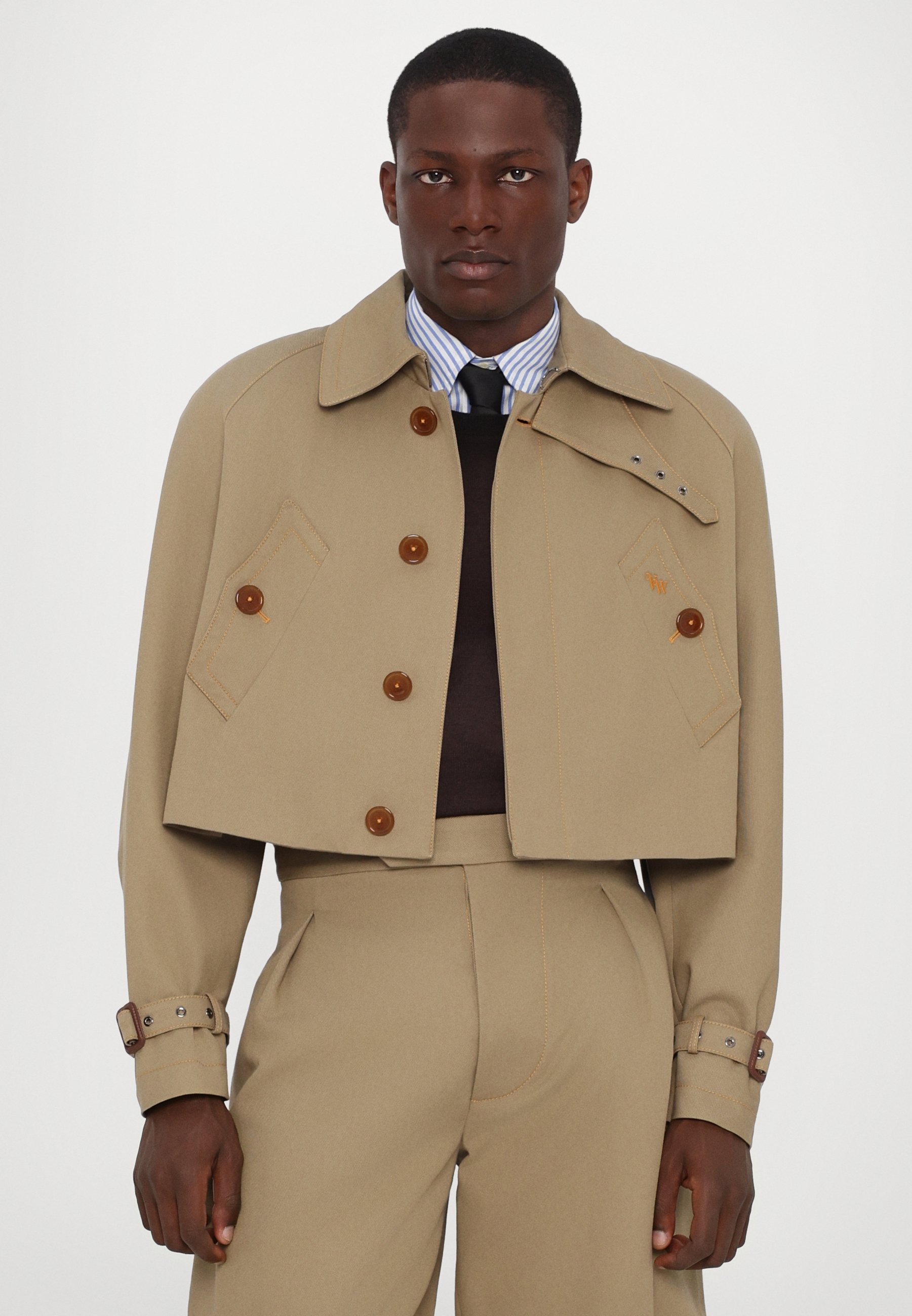 Vivienne Westwood CUT OFF GRAZIANO - Summer jacket - camel