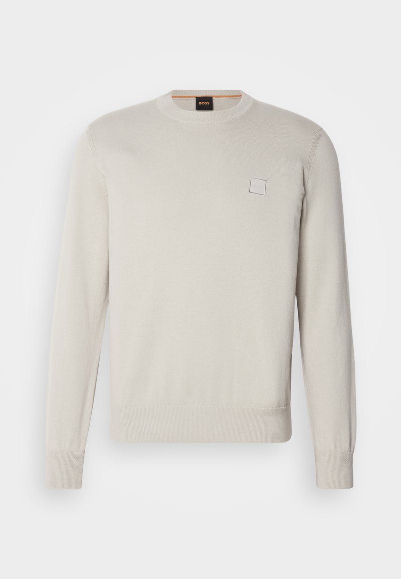 BOSS KANOVANO S Strickpullover Light Beige beige Zalando at boss-kanovano-s-strickpullover-light-beige-beige-zalando-at