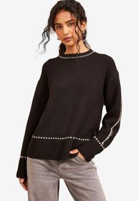 Jersey de punto - black