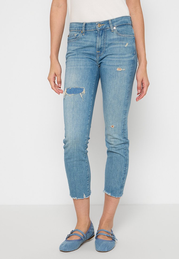 7 For All Mankind Slim fit jeans lichtblauw 7 For All Mankind Slim fit jeans lichtblauw