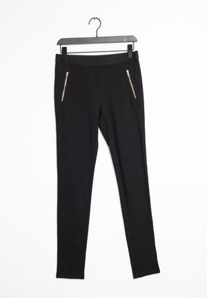 Mango Pantalon de survêtement - black
