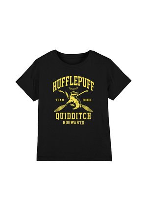 Cotton Soul, HARRY POTTER HUFFLEPUFF QUIDDITCH ARCH UNISEX - Print T-shirt - black