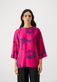 Marimekko OAJA VESI UNIKKO - Bluse - fuchsia/dark purple