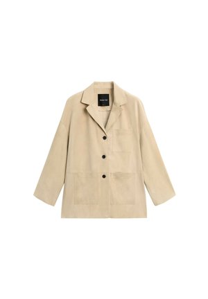 Massimo Dutti, Kurzmantel - beige