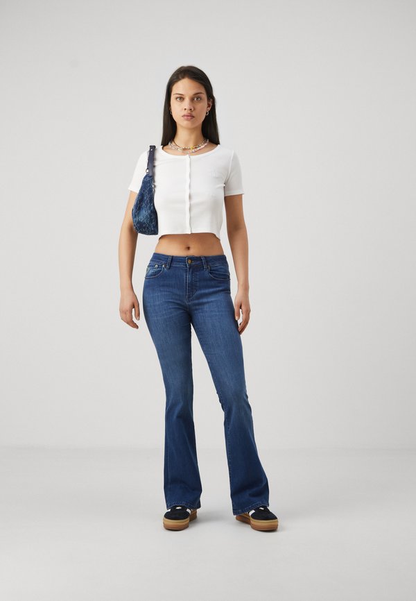 RAVAL 16 - Flared Jeans - teal stone4