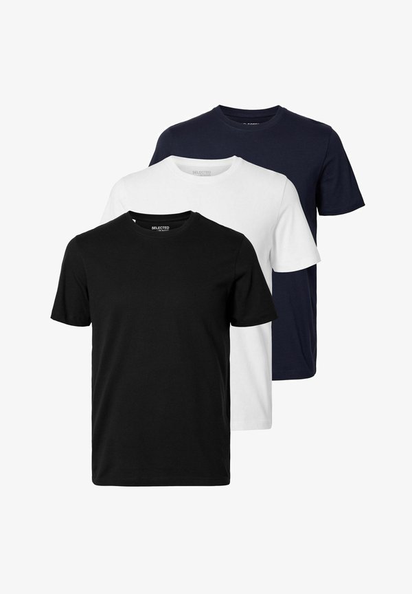 SLHCORMAC O NECK TEE 3 PACK - Basic T-shirt