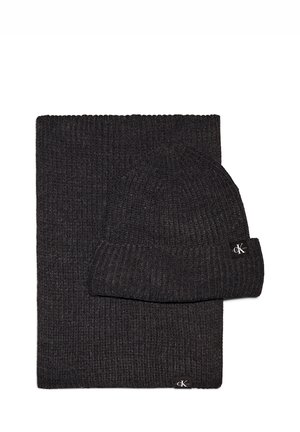 MONOGRAM SET UNISEX - Berretto - ebony