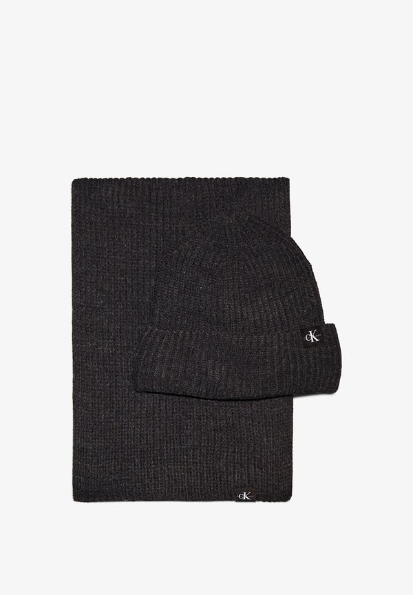 MONOGRAM SET UNISEX – Mütze – ebony