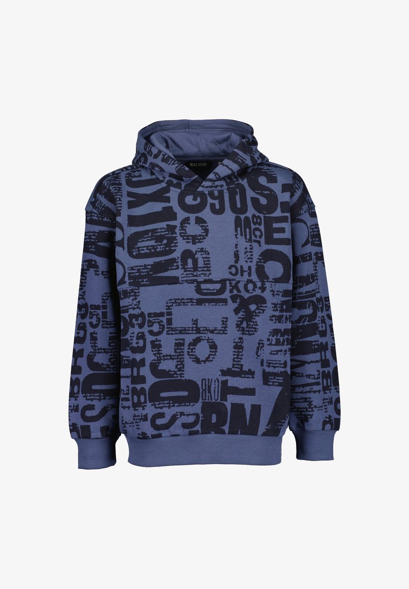 Blue Seven Mikina s kapucí - jeansblau