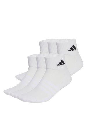 CUSHIONED ESSENTIALS ANKLE 6 PAIR PACK - Sportsstrømper - white/white/black