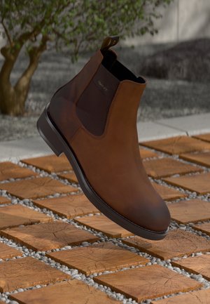 GANT PREPDALE - Classic ankle boots - cognac