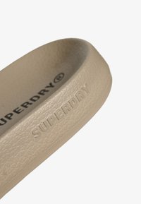 Superdry & Co CITY LUXE - Pool slides - deep beige slub