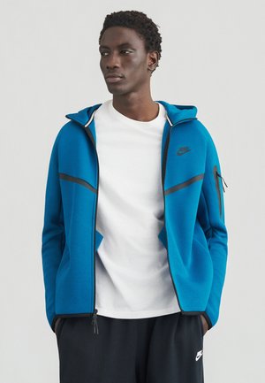 HOODIE - Sweatjacke - court blue/black