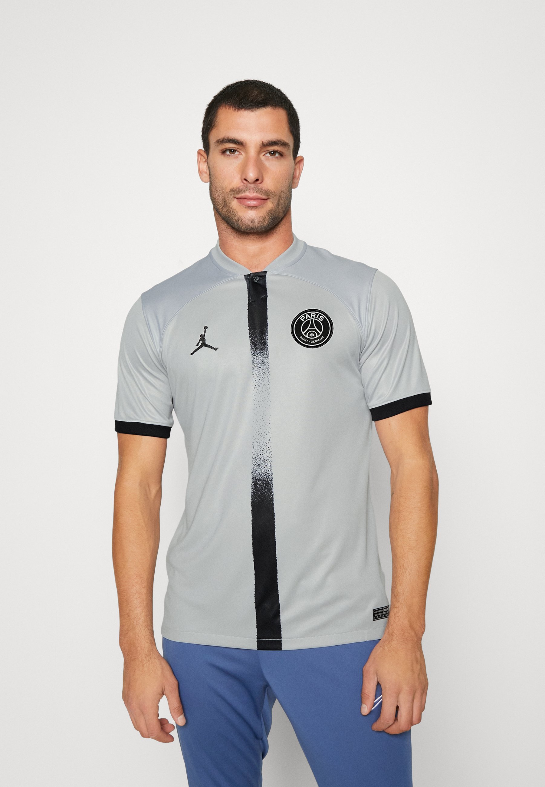 Nike Performance PARIS ST GERMAIN STADIUM AWAY - Voetbalshirt - light smoke  grey/black/grijs - Zalando.nl
