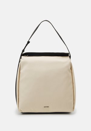 Calvin Klein GRACIE - Bolso shopping - dark ecru