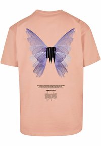 MJ Gonzales METAMORPHOSE - Nyomott mintás póló - amber