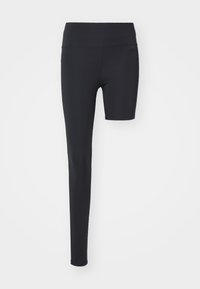 ADAPTIVE LEGGINGS - RIGHT LEG SHORT - Tights - black