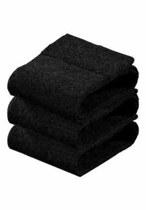 3 PACK - Knee high socks - schwarz