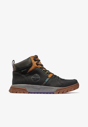 BOULDER TRAIL MID WP - Stivaletti stringati - jet black