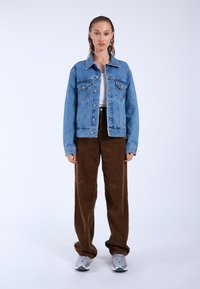 Dr.Denim JOEY TRUCKER JACKET - Spijkerjas - stream sky retro